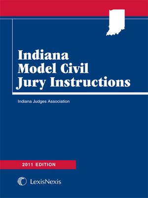 cover image of Indiana Model Civil Jury Instructions